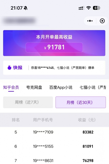 e696b0e8b59be98193e696b0e78ea9e6b39530e58886e9929fe8be93e587ba1e69da1e585a8e696b0e8a786e9a291efbc8c30e5a4a9e69c80e9ab9891781e58583e4baa7_6737566cde93d.jpeg 新赛道新玩法!30分钟输出1条全新视频,30天最高91781元产出?