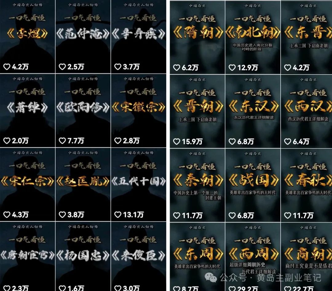 frc-bb27336863e2e26db58f6506c8002797.jpeg 冒泡网创:历史解说新视频赛道,条条爆款制作过程!