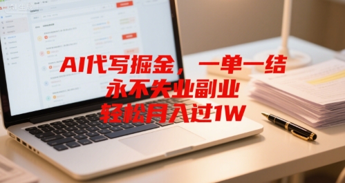 aie4bba3e58699e68e98e98791efbc8ce4b880e58d95e4b880e7bb93efbc8ce6b0b8e4b88de5a4b1e4b89ae589afe4b89aefbc8ce8bdbbe69dbee69c88e585a5e8bf87_688432db43a3c.jpeg AI代写掘金,一单一结,永不失业副业,轻松月入过1W
