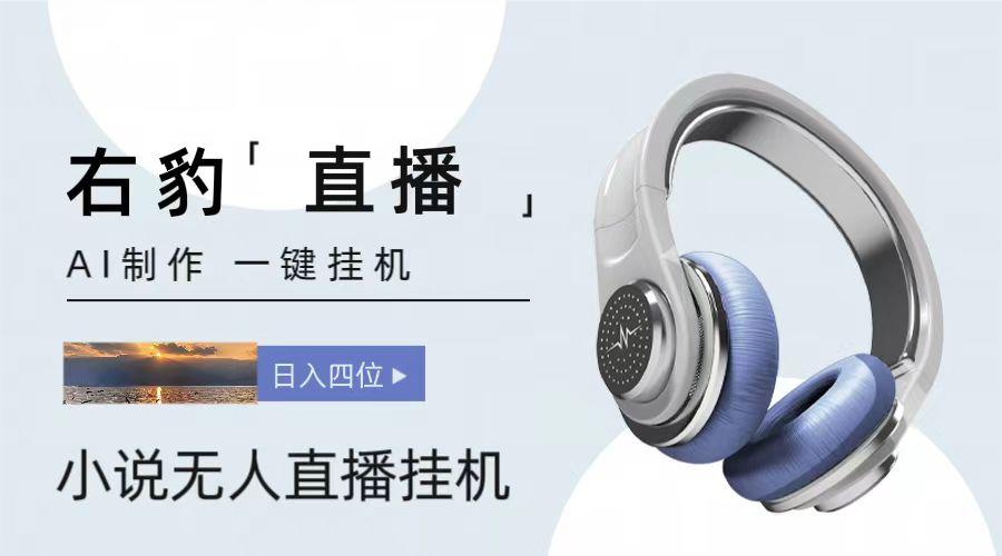 0c10b7c7993ee7019d63e6e9ce09be88.jpeg 右豹小说无人直播挂机吸金项目,简单易行收益稳定, 月入1000+