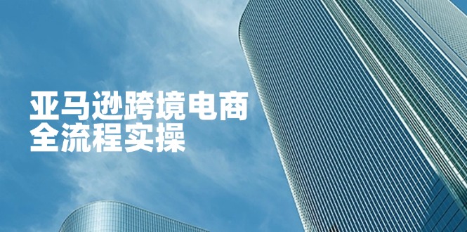 亚马逊跨境电商全流程实操，教你从零开始，掌握店铺运营与广告技巧-骏阁网