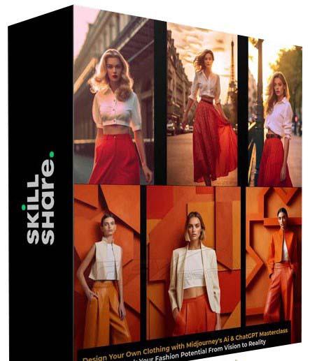 17905944caac180eb4e3485dedd46677.jpeg 利用 Midjourneys Ai 人工智能设计自己的服装AI大师班-10节课-中英字幕