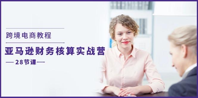 跨境电商教程：亚马逊-财务核算实战营(28节课-骏阁网