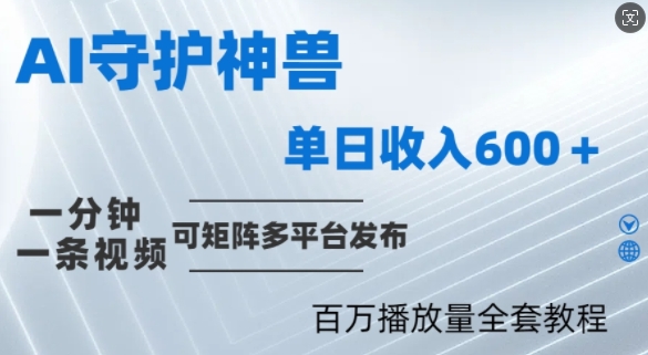 制作各省守护神，100多W播放量的视频只需要1分钟就能完成【揭秘】-骏阁网