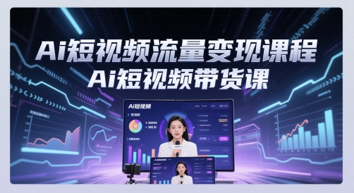37c400903329901859d56f8101444938.jpeg Ai短视频流量变现课程,Ai短视频带货课