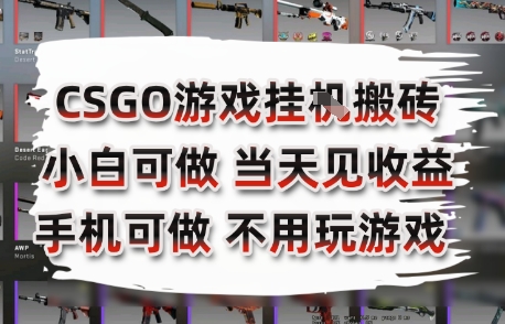 3addf1c7e11d60652e608e1feb2a47fb.jpeg CSGO游戏挂G搬砖,小白纯手机即可操作,不用电脑打游戏,日入3张+,副业网创项目【揭秘】