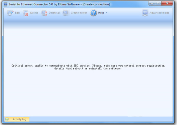 Serial to Ethernet Connector(串口共享器) v5.0.8 绿色版-骏阁网