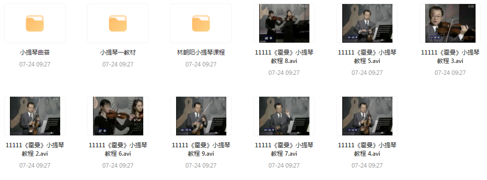 霍曼小提琴教学视频-骏阁网