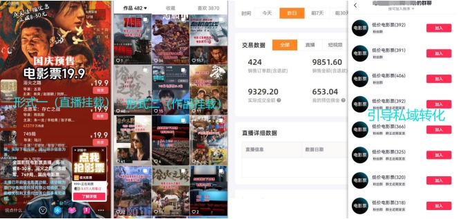 62a9328918c991fdc9d2eebe4f827c72.jpeg 电影票小程序挂载_蹭新电影热度+后续流量延伸【揭秘】