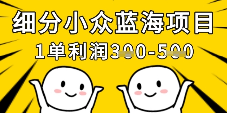 6b84743457d98eaabeb968537b57abd9.jpeg 细分小众蓝海项目,一单利润3张,每月收入稳定过1w+