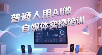 宋老师·普通一个人用AI做自媒体-骏阁网