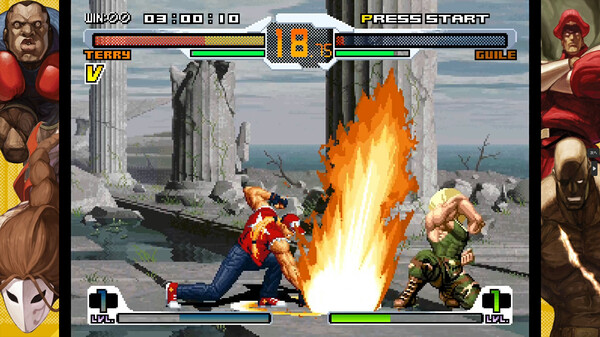 《SNK对卡普空：SVC打乱战 SNK VS. CAPCOM SVC CHAOS》英文版-骏阁网