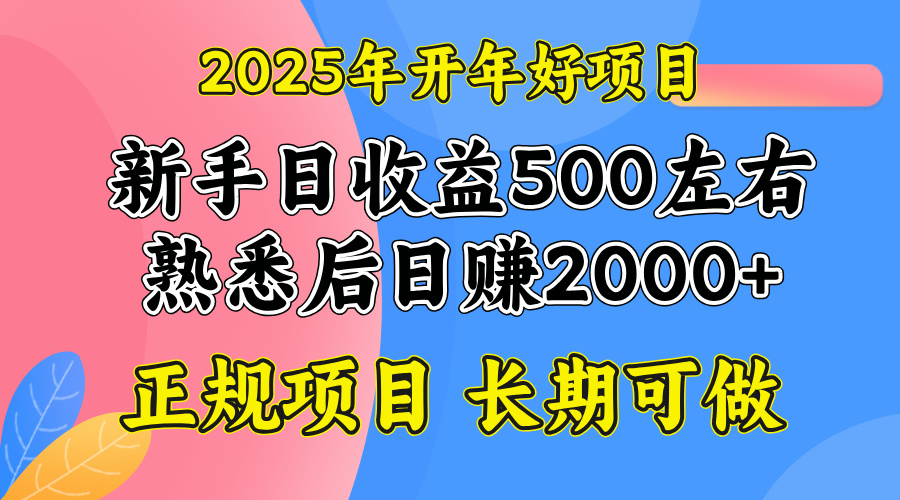 a9e46e2f2c375ff51c8f0cb5e1c96d29.jpeg 2025开年好项目,单号日收益2000左右