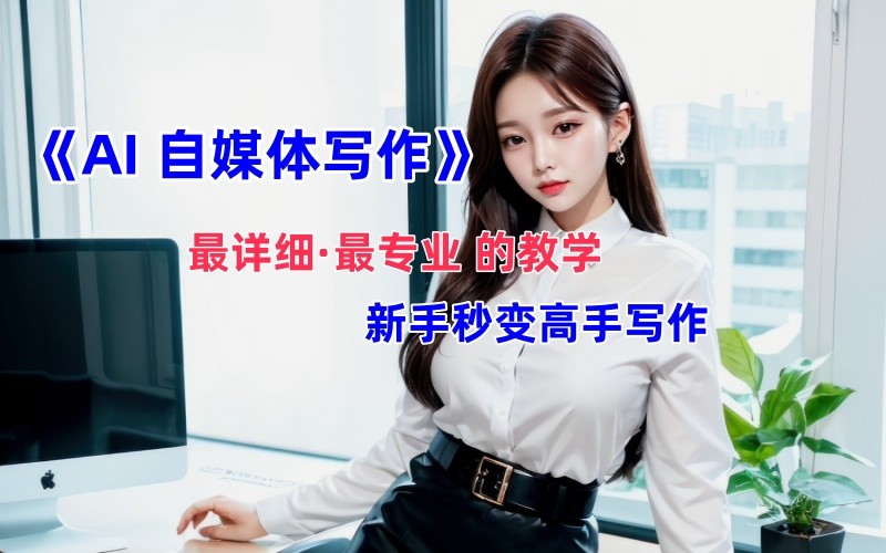 全网最全最细最专业的“AI自媒体写作”教学，新手小白秒变写作高手！-骏阁网