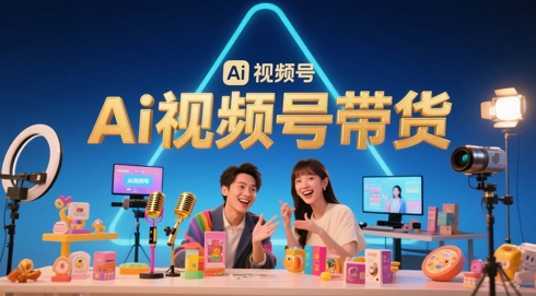 风口已至！AI视频号带货轻松月入过1W，99%的普通人却卡在内容制作门槛-骏阁网