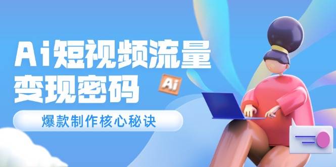 c8781f34ede799334676e644d8ff67b7.jpeg Ai短视频流量密码,爆款制作核心秘诀,120万案例深度解析