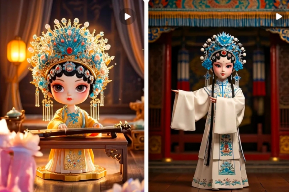 ce3068ea55c131f0ee0bbf8af63f7afc.jpeg 利用AI制做Q版古风娃娃视频,只需三步新手也能做出流量好到爆(附教程+提示…