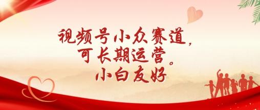 视频号小众赛道，可长期运营，小白友好【揭秘】-骏阁网