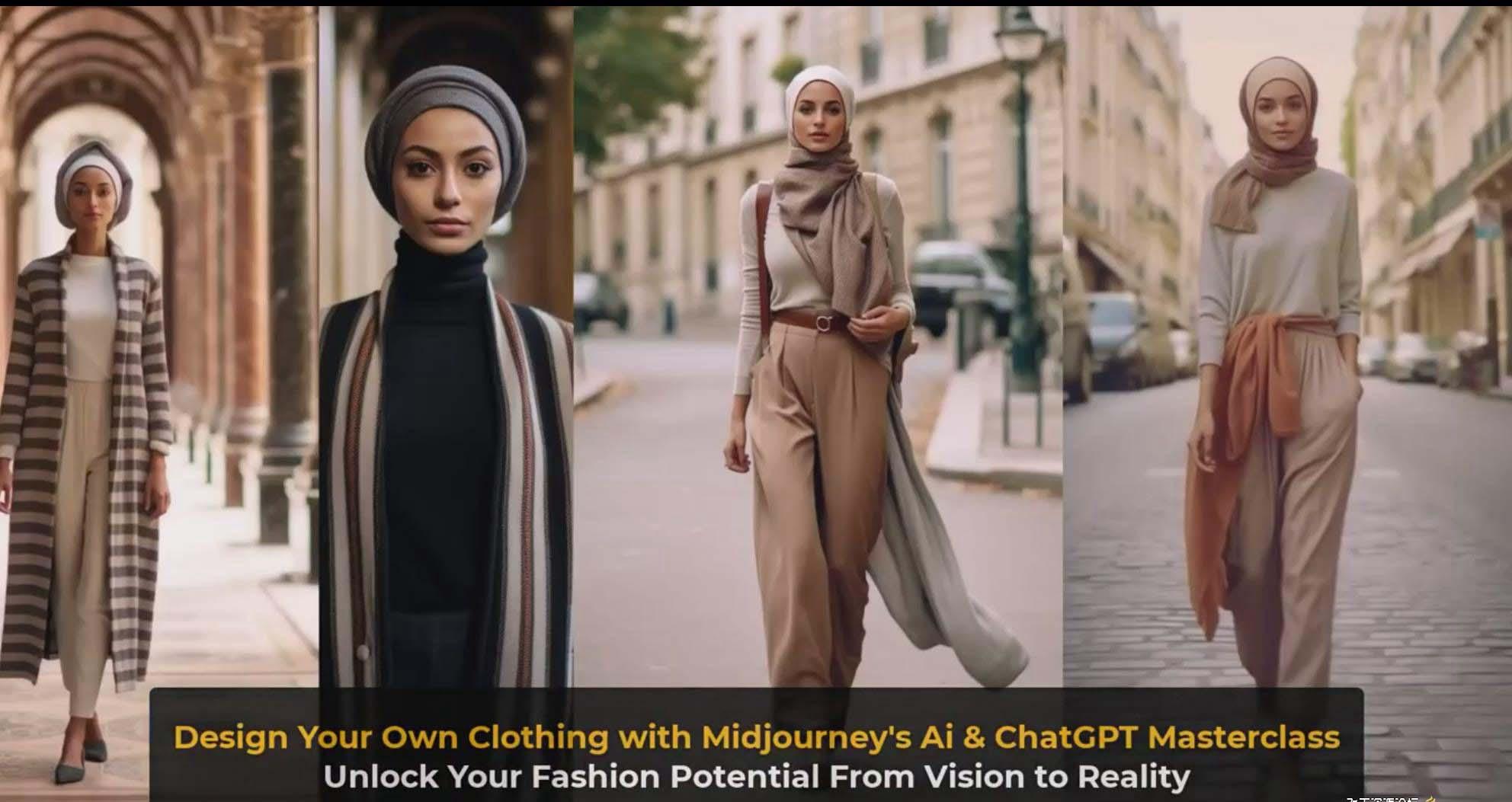 e42d8c5f92d277b995f91d785ed69e26.jpeg 利用 Midjourneys Ai 人工智能设计自己的服装AI大师班-10节课-中英字幕