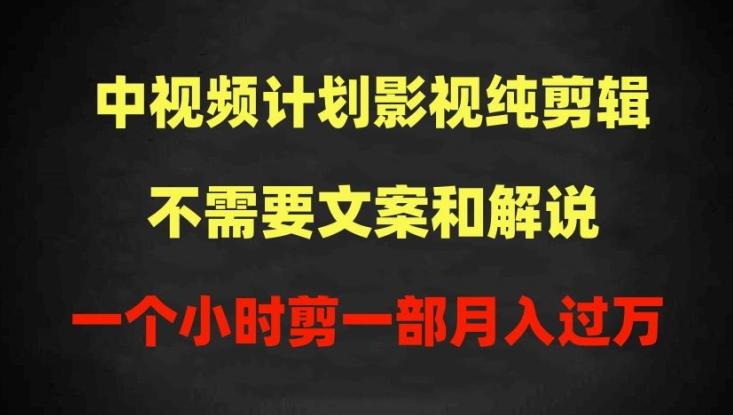 e94c7f55f2f4b3f0e133bdb112691282.jpeg 中视频计划影视纯剪辑,不需要文案和解说,一个小时剪一部,100%过原创月入过万【揭秘】